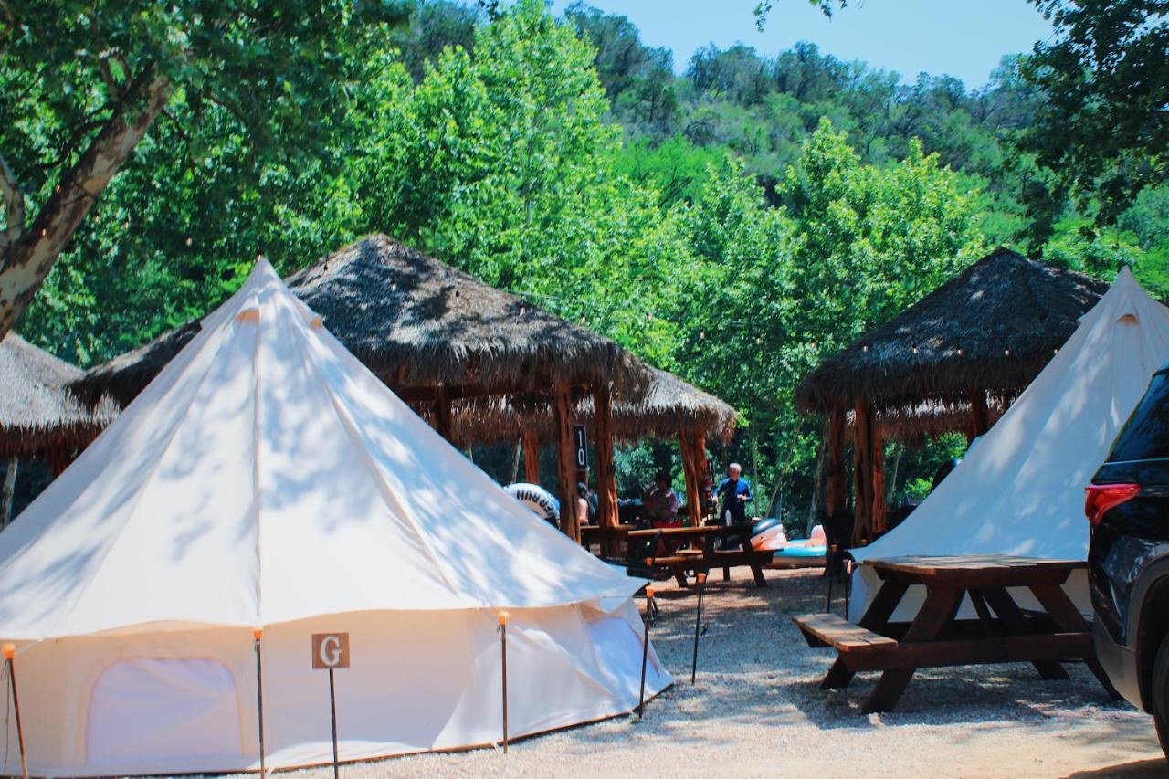 Son'S Guadalupe Glamping Tents - Adorable Riverside Glamping Tents Perfect A Family Getaway! New Braunfels Extérieur photo