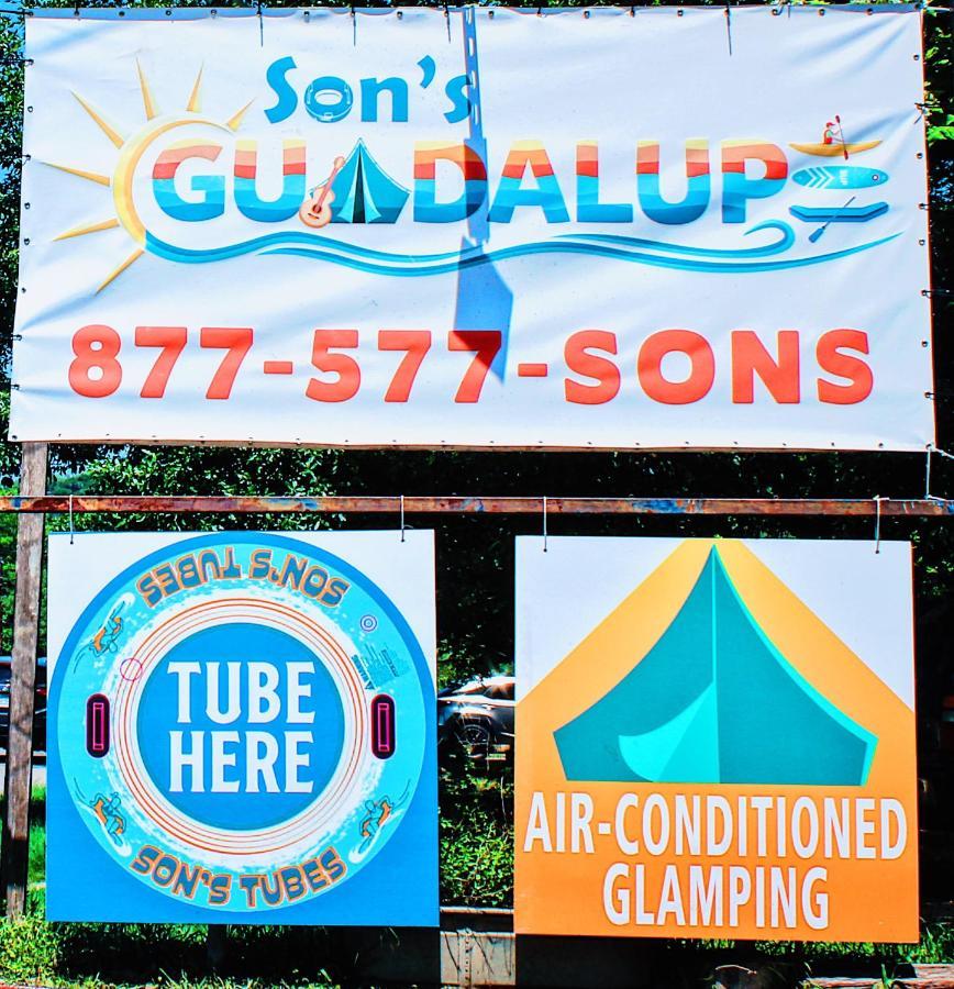 Son'S Guadalupe Glamping Tents - Adorable Riverside Glamping Tents Perfect A Family Getaway! New Braunfels Extérieur photo